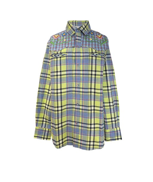 YELLOW CHECKERED COWBOY SHIRT Vous souhaitez 