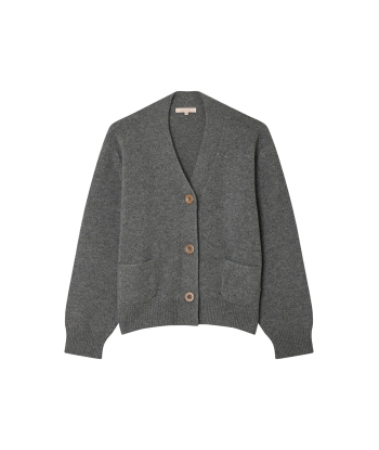 CARDIGAN LOU THUNDER GREY JUSQU'A -70%! 