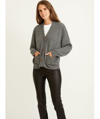 CARDIGAN LOU THUNDER GREY JUSQU'A -70%! 