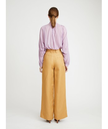 PANTALON LINEN WIDE LEG BLONDE Venez découvrir notre 