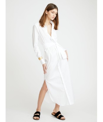 WHITE BLANKET DRESS 2023