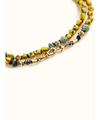 LINK MAULI BEADS GHANA RASTA 73CM outlet