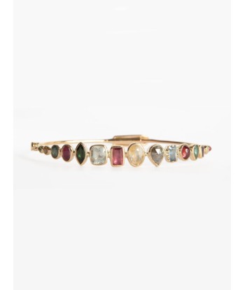 SMILING TOURMALINE AND SAPPHIRE BRACELET français