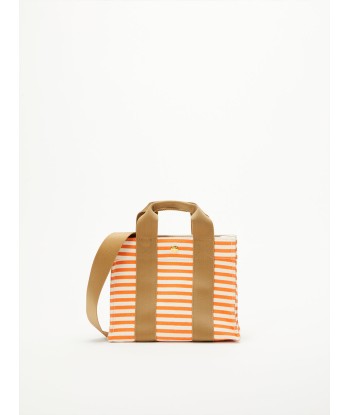 SAC TOTE XS MARINIERE ORANGE la livraison gratuite