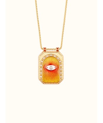 EYE PROECT ORANGE SCAPULAR NECKLACE Venez découvrir notre 