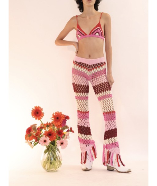 GARIX CROCHET TROUSERS pas cher 