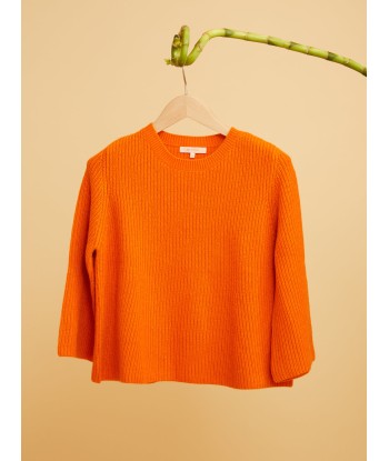 PULL FLARE ORANGE pas cher chine