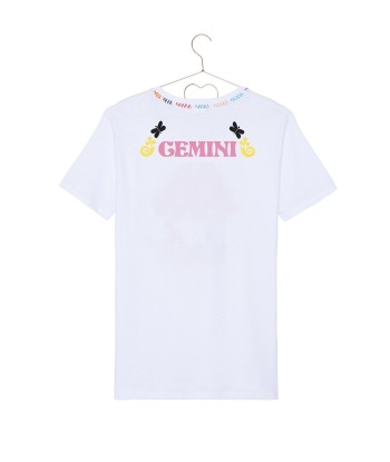 TEE SHIRT ASTRO BLANC GEMINI Découvrez la collection