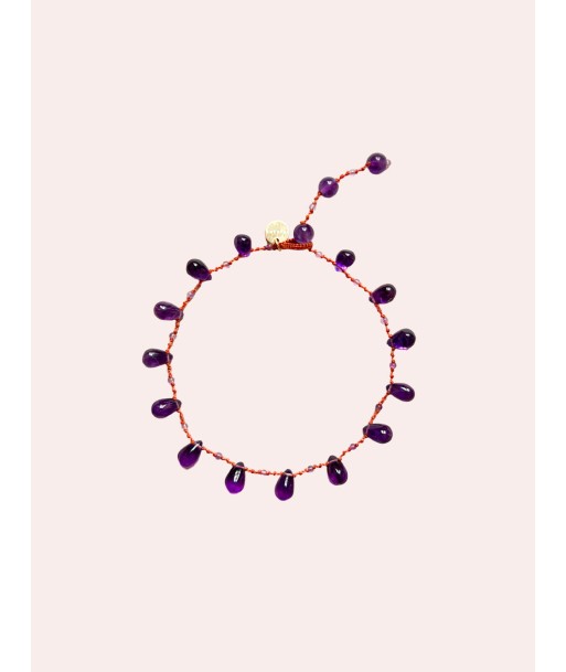 BRACELET DE VILLE NIILO - AMETHYST destockage