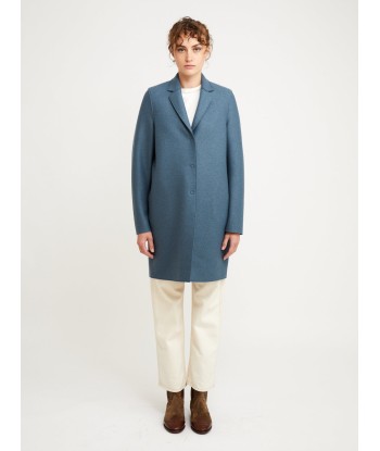 MANTEAU COCOON PRESSED STEEL BLUE Comparez plus de prix