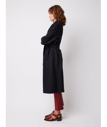 MANTEAU BELTED LONG WOOL le des métaux précieux