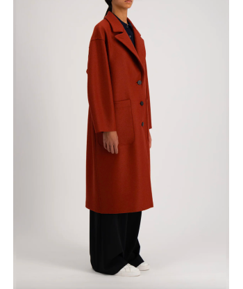 MANTEAU GREATCOAT PRESSED RED RUST Fin de série