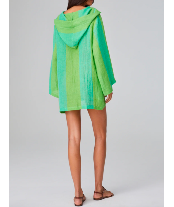 Green HIDING TUNIC Véritable concentré