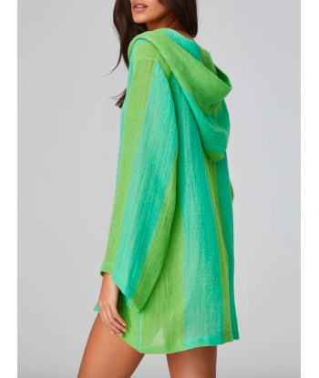 Green HIDING TUNIC Véritable concentré