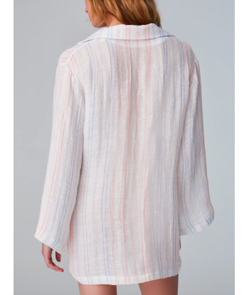 PINK AND BLUE RAY TUNIC de l' environnement