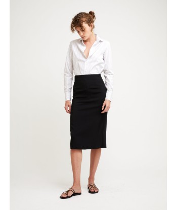 STRETCH CADY PENCIL Skirt s'inspire de l'anatomie humaine