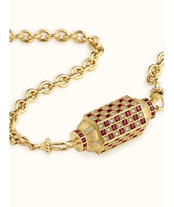 COLLAR LOCKET CHECK RUBIS &amp DIAMONDS 50-70% off 