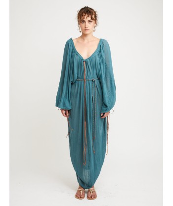 ROBE HUIRO PAGODA BLUE l'évolution des habitudes 