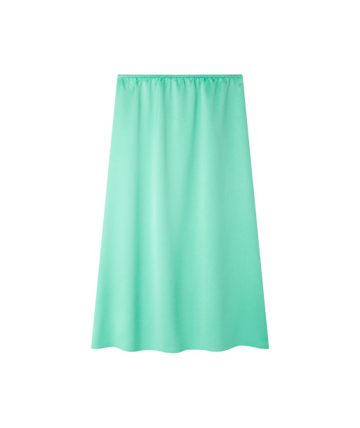 SATIN SkIRT LINGE Green Toutes les collections ici