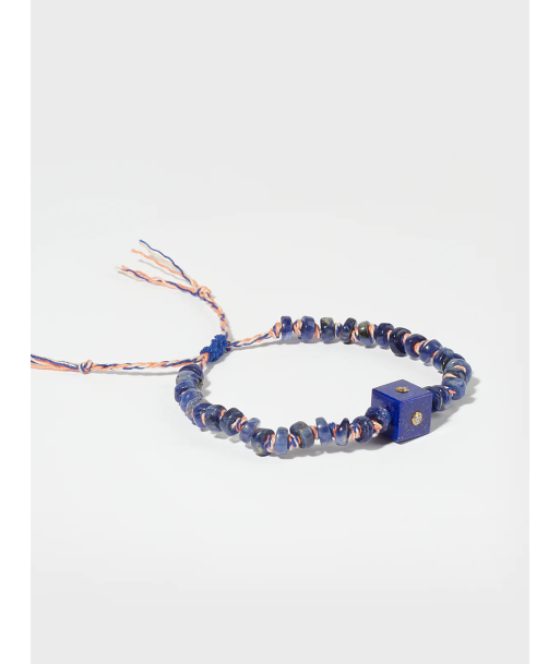 BRACELET CUBIX LAPIS AND DIAMONDS de l' environnement