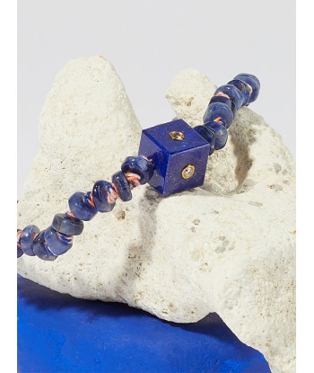 BRACELET CUBIX LAPIS AND DIAMONDS de l' environnement