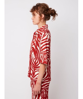 LAUREN ZEBRA BLOUSE ou a consommer sur place