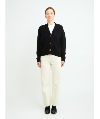 LOU CARDIGAN BLACK Economisez 