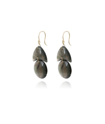 SMALL TREE LABRADORITE EARRINGS Toutes les collections ici