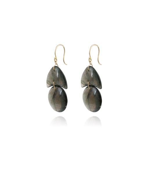 SMALL TREE LABRADORITE EARRINGS Toutes les collections ici