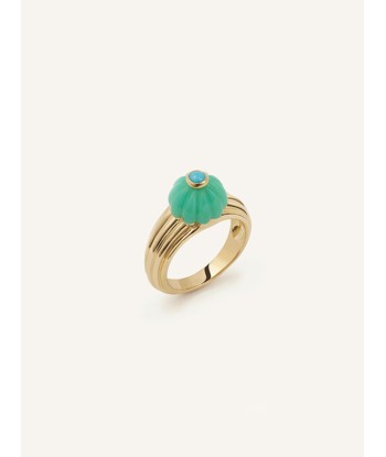 GELATO CHRYSOPRASE AND TURQUOISE RING livraison et retour toujours gratuits