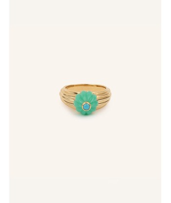 GELATO CHRYSOPRASE AND TURQUOISE RING livraison et retour toujours gratuits