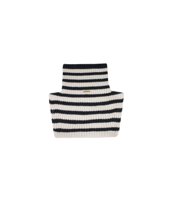 COL GRACE STRIPES NAVY WHITE Véritable concentré