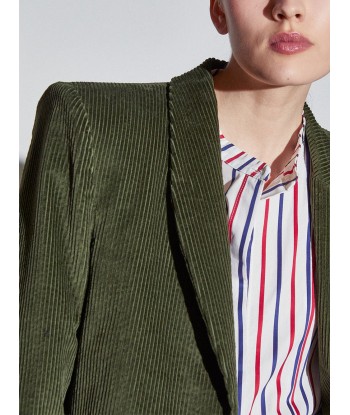 VESTE AMBER SPENCER OLIVE CORDUROY vous aussi creer 