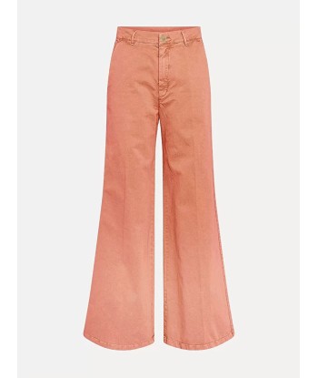 OLD PEACH GABARDINE SWEET CHOCO TROUSERS l'évolution des habitudes 