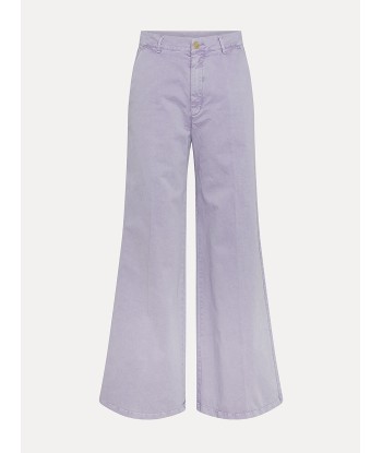 OLD PEACH LAVENDER GABARDINE TROUSERS meilleur choix