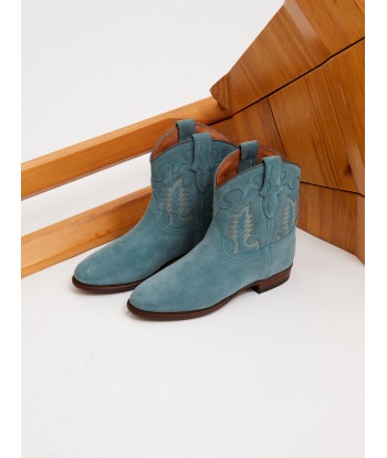 EARLY MIDNIGHT DENIM ANKLE BOOTS suggérées chez