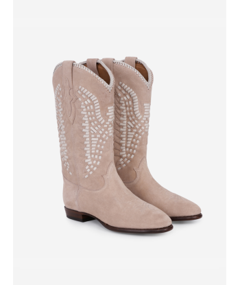 INCA SUEDE NUDE WHITE BOOTS Venez découvrir notre 