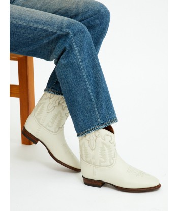 EARLY MIDNIGHT ARTIC EMBROIDERY ANKLE BOOTS rembourrage situé sous