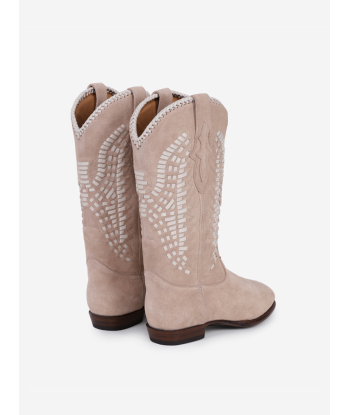 INCA SUEDE NUDE WHITE BOOTS Venez découvrir notre 