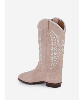 INCA SUEDE NUDE WHITE BOOTS Venez découvrir notre 