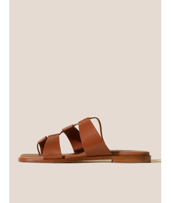 LINA STRAP SANDALS TAN une grave pollution 