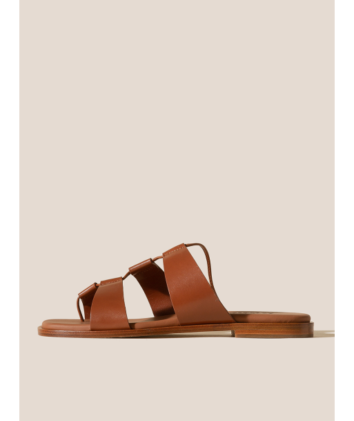 LINA STRAP SANDALS TAN une grave pollution 