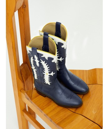 MIDNIGHT TEXAS DARK BLUE BOOTS Profitez des Offres !