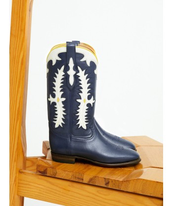 MIDNIGHT TEXAS DARK BLUE BOOTS Profitez des Offres !