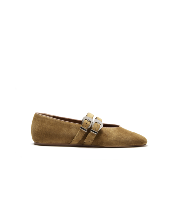 CLAUDIA SLIPPER TAUPE Véritable concentré