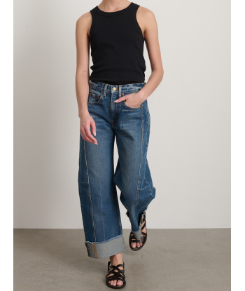 RELAXED CUFFED LASSO VISTA BLUE JEANS offre 