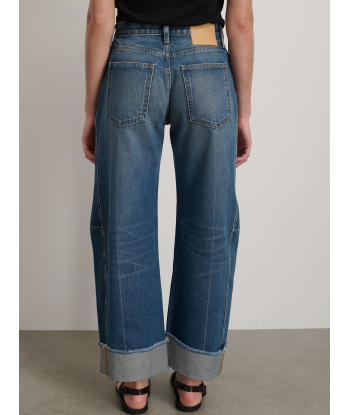 RELAXED CUFFED LASSO VISTA BLUE JEANS offre 