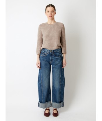 RELAXED CUFFED LASSO VISTA BLUE JEANS offre 