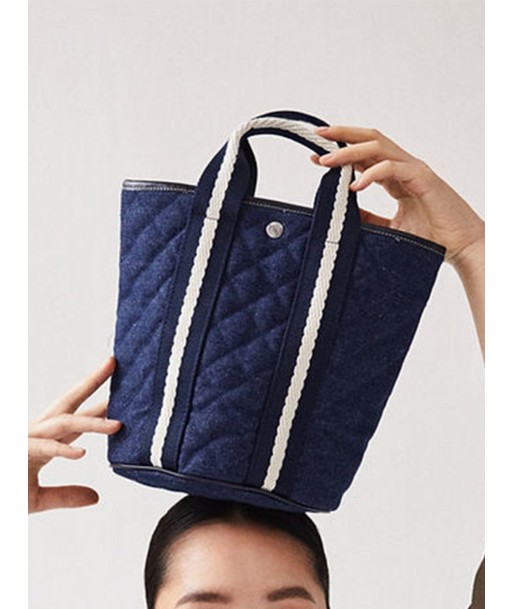 SAC SEAU CRUISE S QUILTED DENIM soldes