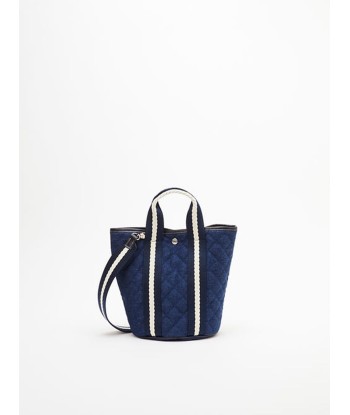 SAC SEAU CRUISE S QUILTED DENIM soldes